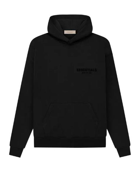 ESSENTIALS 2022 Black Hoodie