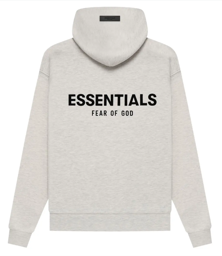 ESSENTIALS 2022 Light Oatmeal Hoodie