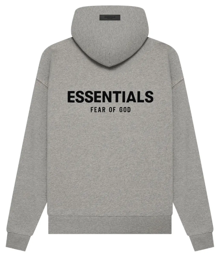 ESSENTIALS 2022 Dark Oatmeal Hoodie